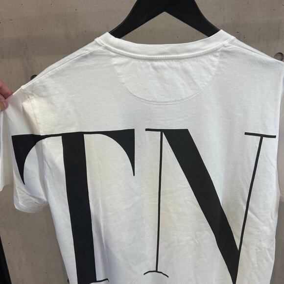 Valentino White and Black Short Sleeve Tee - Picture 5 of 9